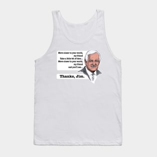 Thank you Jim Gardner Tank Top